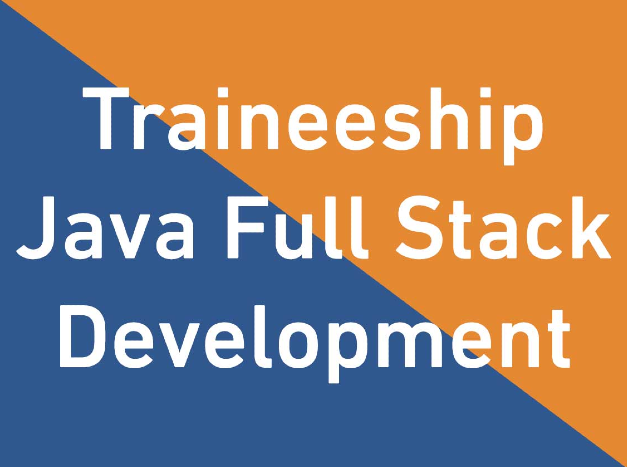 Traineeship Java full stack development